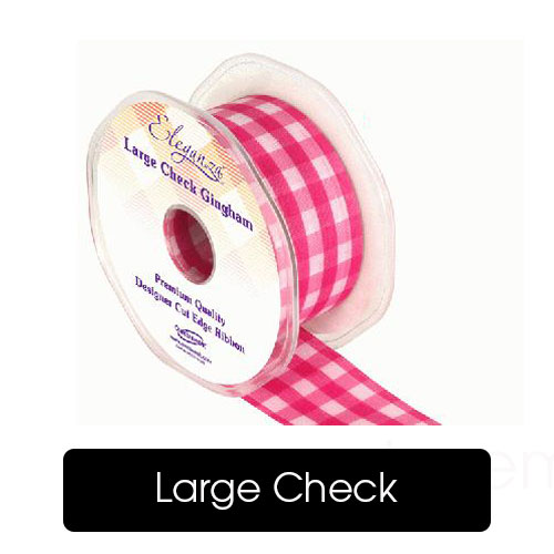 Classic Gingham Ribbon Antique Farmhouse